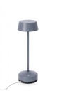 Lampada tavolo led blu D.11 x 33h in metallo