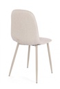 4x Sedia Irelia tortora 52,5x42,5x90
