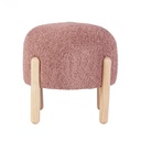Sgabello Dayla D.45 x 38h in bouclé