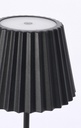 Lampada tavolo led artika nero D.12,5 x 36h