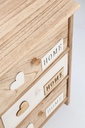 Cassettiera 40x29x58h in legno