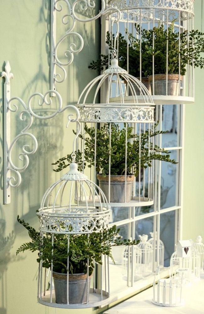 2x Gabietta in metallo 20x51h, 25x58h, 30.5x59h