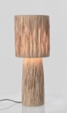 Lampada tavolo Kanda naturale D.23x59h