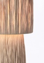 Lampada tavolo Kanda naturale D.23x59h