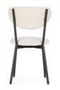 2x Sedia naturale bouclé 47x50x77.5