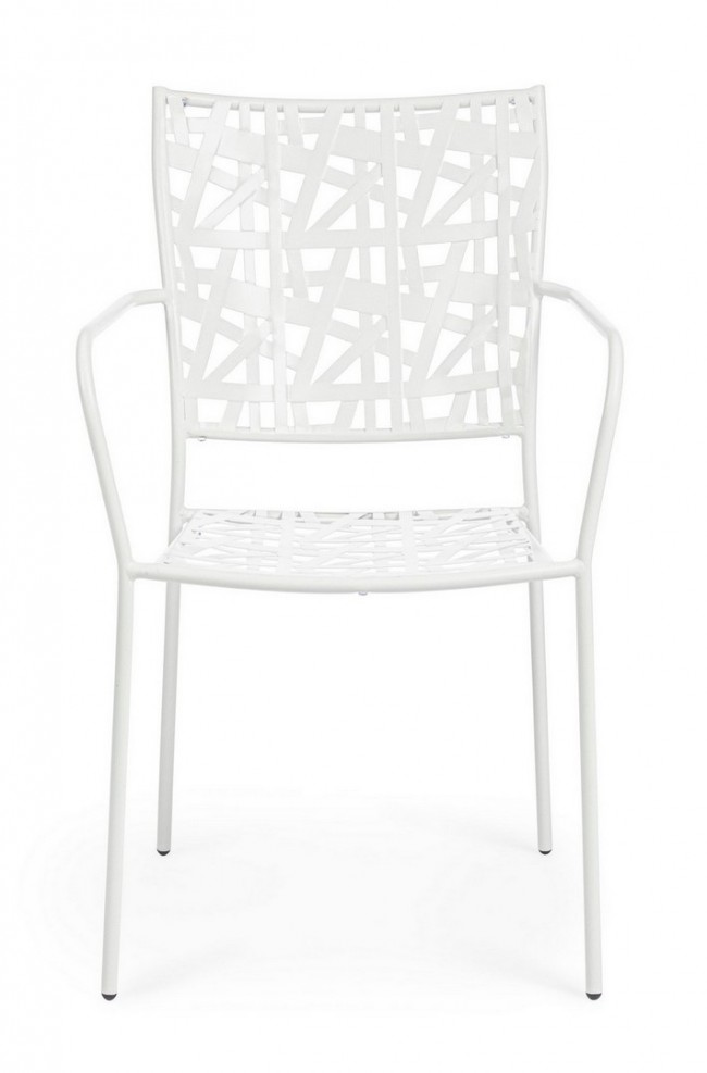 4x Sedia C-BR Kelsie 54x55x89 cm in metallo