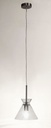 Lampadario 1 luce D.24x160h metallo