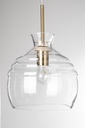 Lampadario 1 luce D.25x160h metallo