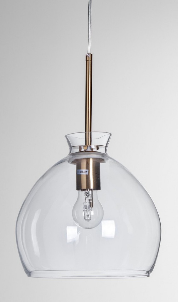 Lampadario 1 luce D.25x160h metallo