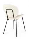 2x Sedia Maddie bianco 52x59.5x79.5h