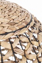Lampadario in fibre naturali D.40x37h