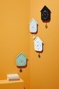 4x Orologio da parete in legno 24x5,5x37,5h