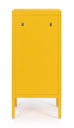 Comodino giallo 40x35x76h in acciaio