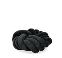 4x Cuscino entwine nero D.38x10 h