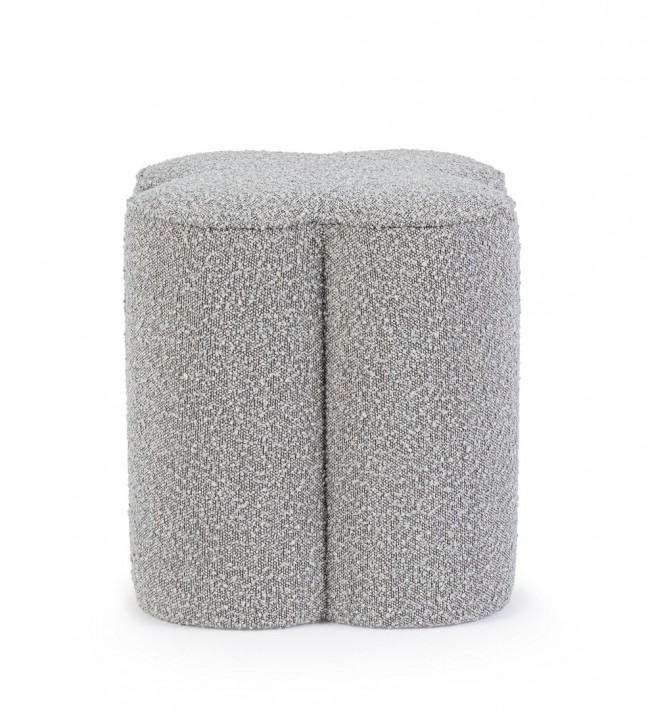 Pouf cointa grigio 40x40x45 h