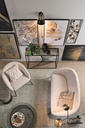 Quadro c-c bold 82.6x4.3x122.6 in tela