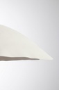 Lampadario bianco D.60,5x25h in metallo
