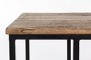 Tavolino C-ripiano 46x31x58 in legno