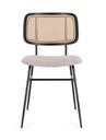 2x Sedia glenna naturale 45x59x80.5