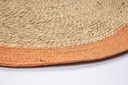 2x Tappeto naturale arancione D.120