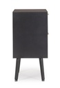 Cassettiera nera 45x30x60 in legno