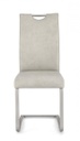 4x Sedia in ecopelle 42x56x102h
