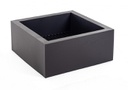 Braciere basso nero 60x26h