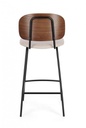 2x Sgabello cucina Sienna beige 43.5x52.5x93.5