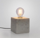 2x Lampada tavolo marmo bianco 12x12x25h
