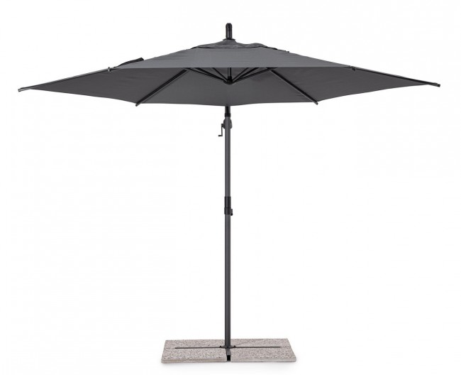 Ombrellone braccio 3m antracite D.300x248h