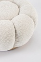 Pouff floreale naturale D.65 x 35 h