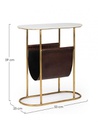 Tavolino in marmo 53x23x59h