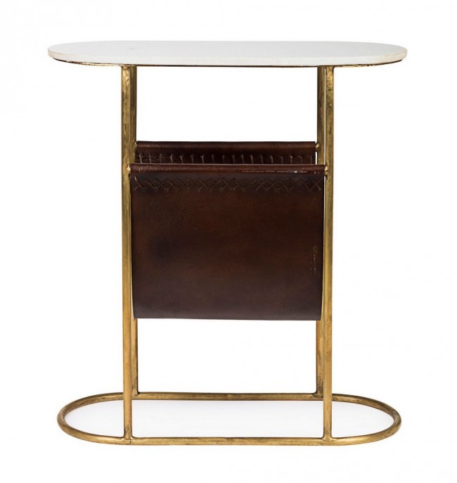 Tavolino in marmo 53x23x59h