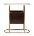 Tavolino in marmo 53x23x59h