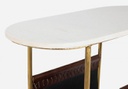 Tavolino in marmo 53x23x59h