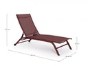 Lettino c-ruote 63x68x195x101x34