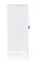 Credenza bianca 40x80x101,5h in acciaio