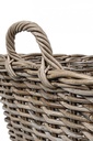 2x Cesto in fibre naturali 60x47x32h