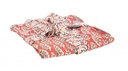 3x Kimono rosso con foglia e fiore - taglia unica