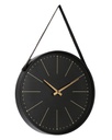 3x Orologio da parete nero 40x66 cm