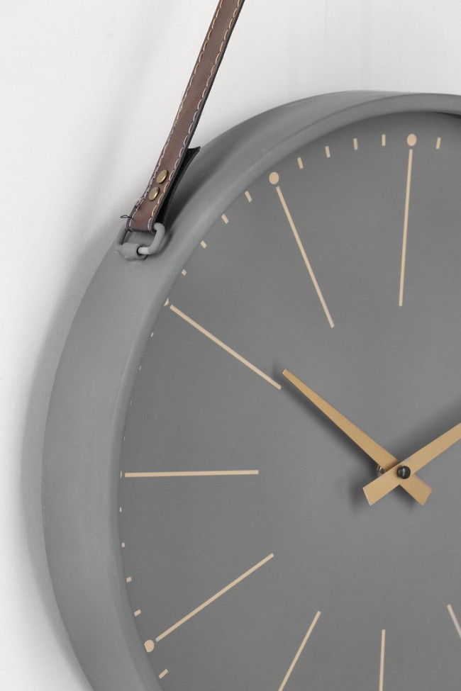 3x Orologio da parete grigio 40x66
