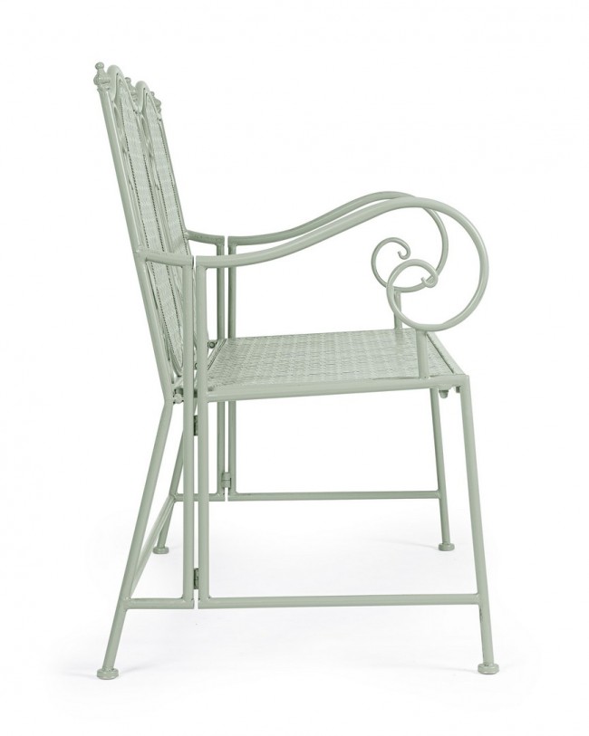 Panca 115x60x92h in acciaio
