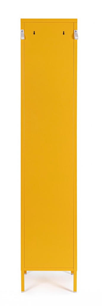 Armadio giallo 46x38x185 h in acciaio