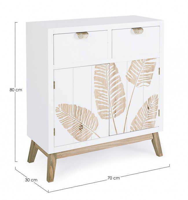 Credenza in legno 70x30x80 cm