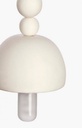 Lampadario funky 12x12x66h in ceramica