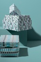 2x Scatola rettangolare 31x41x25h e 28x36x22h in plastica