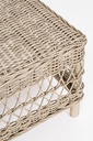 Tavolino 80x50x40 in alluminio