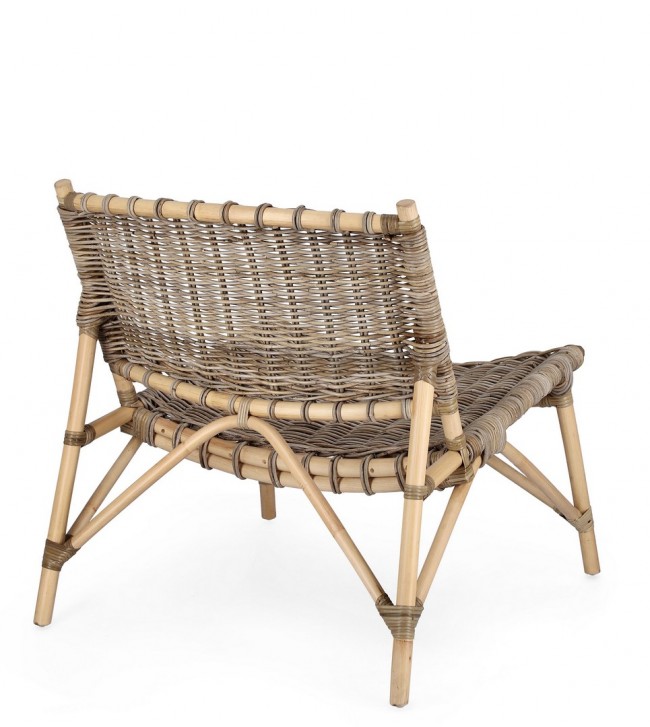 2x Sedia lounge 68.5x75.5x75h cm