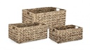2x Set di cestini 33,6x22,8x15,24h x 40x26x17,8h x 43,8x29,8x20,3h