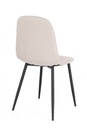 4x Sedia Irelia 52,5x42,5x90 in tessuto